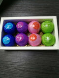 Aromatherapy Bath Bombs Set with Essential Oils