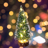 Holiday Mini Christmas Tree Tabletop Decor-Battery Operated_1