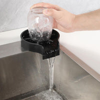 High Pressure Automatic Glass and Cup Washer Sink Kitchen Rinser_10