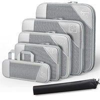 Pack of 6 Compression Packing Cube Traveling Storage Bags_1