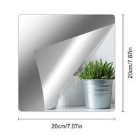 Self-Adhesive Acrylic Mirror Wall Sticker DIY Frameless Dressing Mirror_1