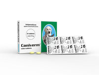 CANIVERM Junior 0.175g All Wormer For Dog and Cat 100 Tablets